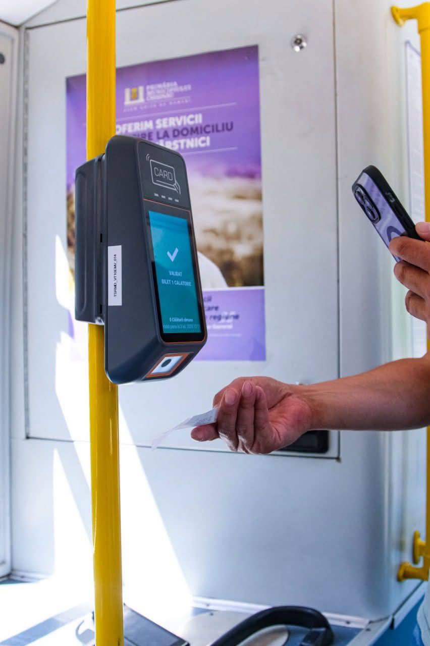 A fost aprobat conceptul sistemului integrat de taxare electronică în transportul public municipal