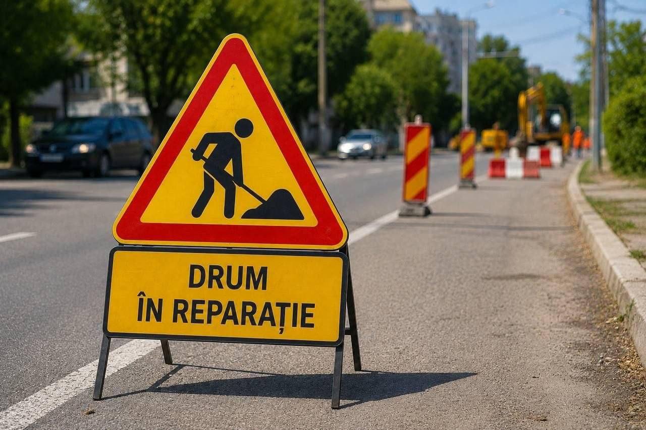 Se suspendă integral traficul rutier pe str. Meșterul Manole, tronsonul cuprins între străzile Petrodava și Maria Drăgan